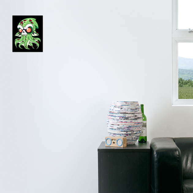 Vampire Squid Zombie by H. R. Sinclair